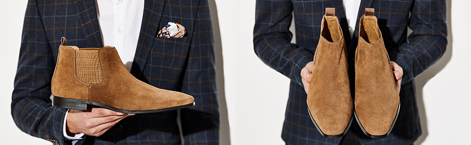 Mens Winter Boots Elston Chelsea Boot